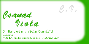 csanad viola business card